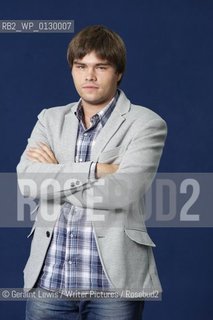 Victor Puchkov, Russian author, at the 2010 Edinburgh International Book Festival, August 24, 2010...Copyright©Geraint Lewis/Writer Pictures/Rosebud2