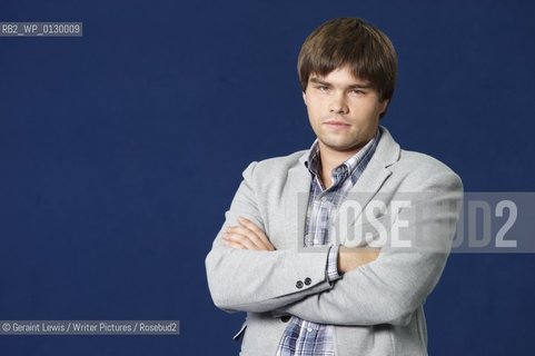 Victor Puchkov, Russian author, at the 2010 Edinburgh International Book Festival, August 24, 2010...Copyright©Geraint Lewis/Writer Pictures/Rosebud2