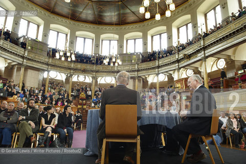 Philip Pullman, writer, in Christchurch College Oxford at The Oxford Literary Festival 2010...copyright©Geraint Lewis/Writer Pictures/Rosebud2