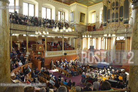 Philip Pullman, writer, in Christchurch College Oxford at The Oxford Literary Festival 2010...copyright©Geraint Lewis/Writer Pictures/Rosebud2