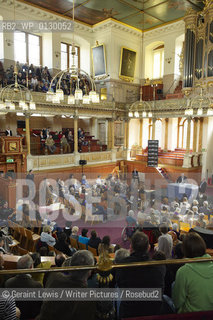 Philip Pullman, writer, in Christchurch College Oxford at The Oxford Literary Festival 2010...copyright©Geraint Lewis/Writer Pictures/Rosebud2