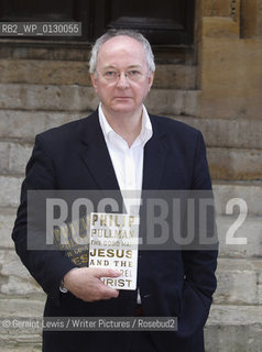 Philip Pullman, writer, in Christchurch College Oxford at The Oxford Literary Festival 2010...copyright©Geraint Lewis/Writer Pictures/Rosebud2