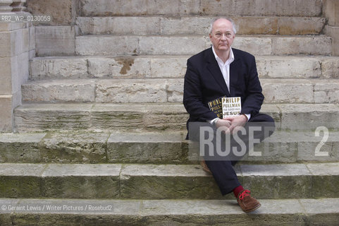 Philip Pullman, writer, in Christchurch College Oxford at The Oxford Literary Festival 2010...copyright©Geraint Lewis/Writer Pictures/Rosebud2