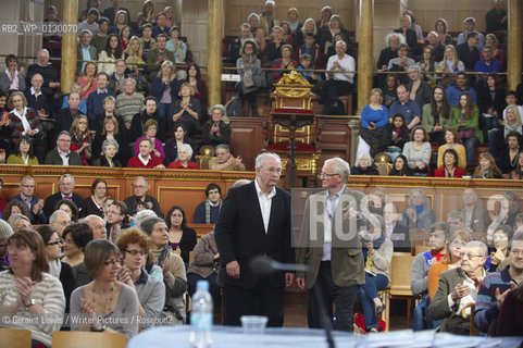 Philip Pullman, writer, in Christchurch College Oxford at The Oxford Literary Festival 2010...copyright©Geraint Lewis/Writer Pictures/Rosebud2