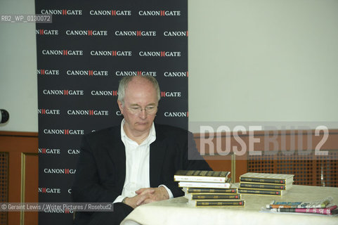 Philip Pullman, writer, in Christchurch College Oxford at The Oxford Literary Festival 2010...copyright©Geraint Lewis/Writer Pictures/Rosebud2