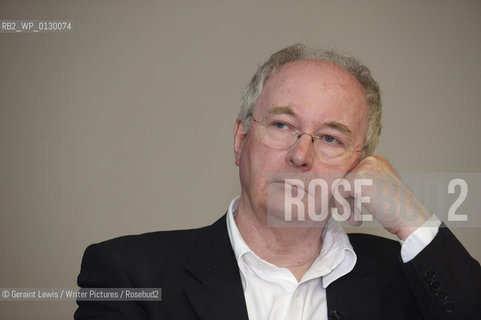 Philip Pullman, writer, in Christchurch College Oxford at The Oxford Literary Festival 2010...copyright©Geraint Lewis/Writer Pictures/Rosebud2