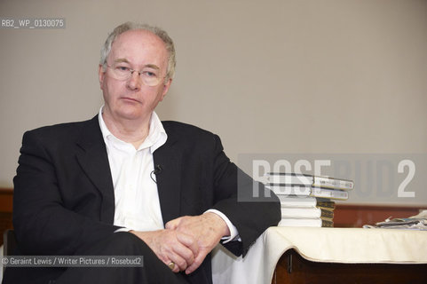 Philip Pullman, writer, in Christchurch College Oxford at The Oxford Literary Festival 2010...copyright©Geraint Lewis/Writer Pictures/Rosebud2