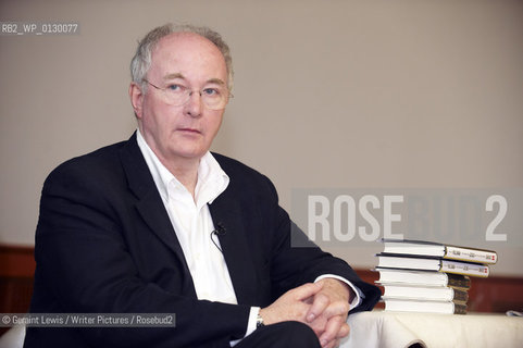 Philip Pullman, writer, in Christchurch College Oxford at The Oxford Literary Festival 2010...copyright©Geraint Lewis/Writer Pictures/Rosebud2