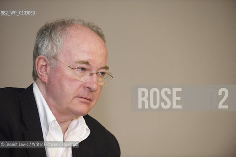 Philip Pullman, writer, in Christchurch College Oxford at The Oxford Literary Festival 2010...copyright©Geraint Lewis/Writer Pictures/Rosebud2