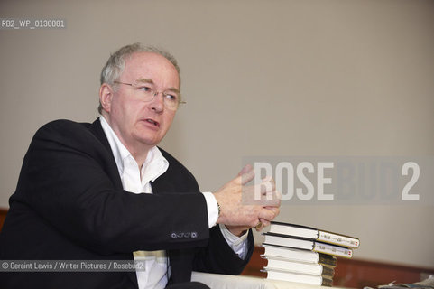 Philip Pullman, writer, in Christchurch College Oxford at The Oxford Literary Festival 2010...copyright©Geraint Lewis/Writer Pictures/Rosebud2
