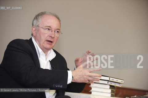Philip Pullman, writer, in Christchurch College Oxford at The Oxford Literary Festival 2010...copyright©Geraint Lewis/Writer Pictures/Rosebud2