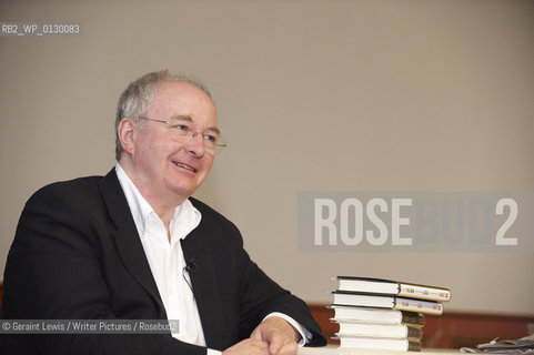Philip Pullman, writer, in Christchurch College Oxford at The Oxford Literary Festival 2010...copyright©Geraint Lewis/Writer Pictures/Rosebud2
