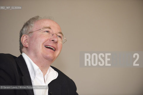 Philip Pullman, writer, in Christchurch College Oxford at The Oxford Literary Festival 2010...copyright©Geraint Lewis/Writer Pictures/Rosebud2