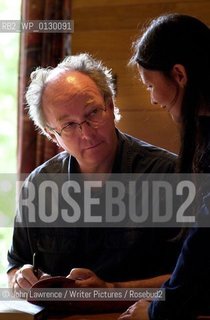 Childrens Writer Philip Pullman at talk given by him at Wolfson College, Oxford.. ..copyright©John Lawrence/Writer Pictures/Rosebud2