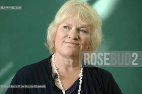 British writer and journalist Libby Purves at the Edinburgh International Book Festival 2007. ..Copyright©Pascal Saez/Writer Pictures/Rosebud2