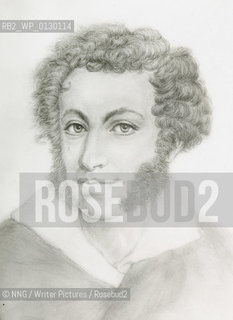 Alexander Sergeivich Pushkin (1799-1837).Russian..Copyright©NNG/Writer Pictures/Rosebud2