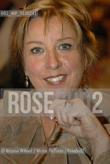 Image ID:  ..Paris Bookfair 2007 .Writer of La Lumiere de Joshua; Les mamans... des petits gourmands.Copyright©Nicolas Wibaut/Writer Pictures/Rosebud2