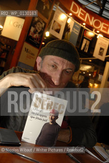 Image ID:  ..Paris Bookfair 2007 .Writer of Le jour ou jai appris que jetais Juif .Copyright©Nicolas Wibaut/Writer Pictures/Rosebud2