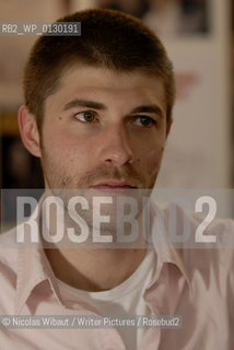 Image ID:  ..Paris Bookfair 2007 .Writer of Quitter la France; La littérature est un jeu ; Camping Atlantic    .Copyright©Nicolas Wibaut/Writer Pictures/Rosebud2