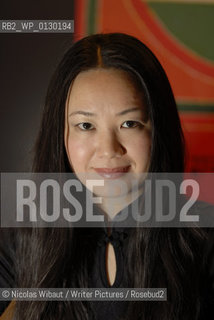 Image ID:  ..Paris Bookfair 2007 .Writer of La Joueuse de go; Les quatre vies du saule.Copyright©Nicolas Wibaut/Writer Pictures/Rosebud2