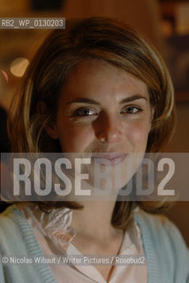 Image ID:  ..Paris Bookfair 2007 .Writer of Mes secrets pour garder la ligne... sans régime  .Copyright©Nicolas Wibaut/Writer Pictures/Rosebud2