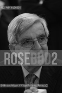 Image ID:  ..Paris Bookfair 2007 .Writer of La faute de M. Monnet : La République et lEurope.Copyright©Nicolas Wibaut/Writer Pictures/Rosebud2