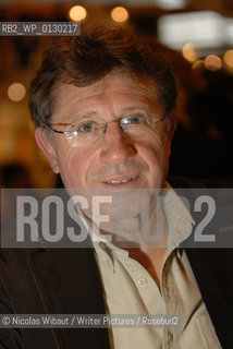 Image ID:  ..Paris Bookfair 2007 .Writer of Rêveurs et nageurs  .Copyright©Nicolas Wibaut/Writer Pictures/Rosebud2