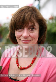 Actor Diana Quick talks about her Indian Heritage at the hay Festival..©.Rosie Hallam/Writer Pictures/Rosebud2