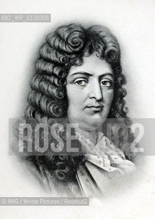 Jean Baptist Racine (1639-99).French playright and poet..Copyright©NNG/Writer Pictures/Rosebud2