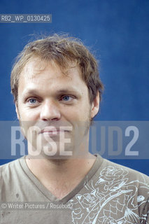 Morten Ramsland, Danish Author of Doghead  . CREDIT Geraint Lewis
©Writer Pictures/Rosebud2