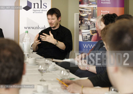 Ian Rankin Writers Workshop, National Library of Scotland, 05/04/08.Ian Rankin at the writers workshop..©./Writer Pictures/Rosebud2