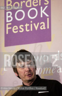 Ian Rankin at the Borders Book Festival 2007, held in Melrose in the Scottish Borders...Copyright©Alex Hewitt/Writer Pictures/Rosebud2