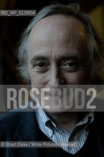 Christopher Reid. The 2009 Costa winning Poet and writer ..copyright©Stuart Clarke/Writer Pictures/Rosebud2