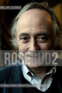 Christopher Reid. The 2009 Costa winning Poet and writer ..copyright©Stuart Clarke/Writer Pictures/Rosebud2