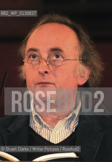 Christopher Reid. The 2009 Costa winning Poet and writer ..copyright©Stuart Clarke/Writer Pictures/Rosebud2