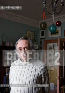Christopher Reid, winner of the 2010 Costa Prize, photographed in his North London Home..©Graham Jepson/Writer Pictures/Rosebud2