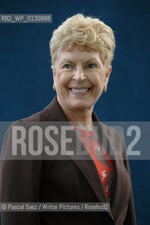 British crime writer Ruth Rendell at the Edinburgh International Book Festival 2007. ..Copyright©Pascal Saez/Writer Pictures/Rosebud2