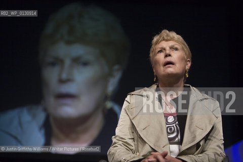 The great thriller writer Ruth Rendell speaks at the Guardian Hay Festival...copyright©Justin Griffiths-Williams/Writer Pictures/Rosebud2