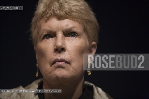 The great thriller writer Ruth Rendell speaks at the Guardian Hay Festival...copyright©Justin Griffiths-Williams/Writer Pictures/Rosebud2