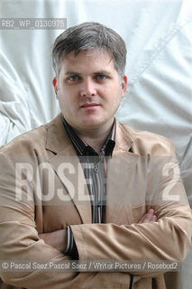 British writer Dan Rhodes at the Edinburgh International Book Festival 2005..Copyright©Pascal Saez.Pascal Saez/Writer Pictures/Rosebud2