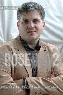 British writer Dan Rhodes at the Edinburgh International Book Festival 2005..Copyright©Pascal Saez.Pascal Saez/Writer Pictures/Rosebud2