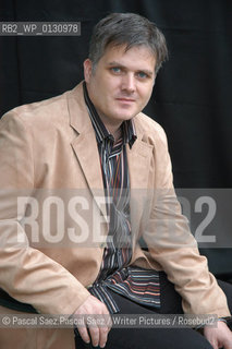 British writer Dan Rhodes at the Edinburgh International Book Festival 2005..Copyright©Pascal Saez.Pascal Saez/Writer Pictures/Rosebud2