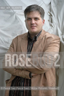 British writer Dan Rhodes at the Edinburgh International Book Festival 2005..Copyright©Pascal Saez.Pascal Saez/Writer Pictures/Rosebud2