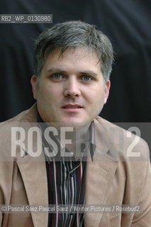 British writer Dan Rhodes at the Edinburgh International Book Festival 2005..Copyright©Pascal Saez.Pascal Saez/Writer Pictures/Rosebud2