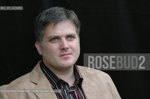 British writer Dan Rhodes at the Edinburgh International Book Festival 2005..Copyright©Pascal Saez.Pascal Saez/Writer Pictures/Rosebud2