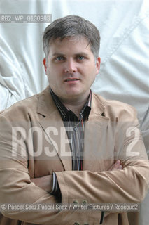 British writer Dan Rhodes at the Edinburgh International Book Festival 2005..Copyright©Pascal Saez.Pascal Saez/Writer Pictures/Rosebud2