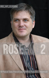 British writer Dan Rhodes at the Edinburgh International Book Festival 2005..Copyright©Pascal Saez.Pascal Saez/Writer Pictures/Rosebud2