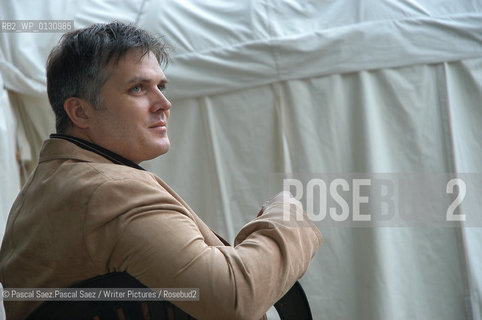 British writer Dan Rhodes at the Edinburgh International Book Festival 2005..Copyright©Pascal Saez.Pascal Saez/Writer Pictures/Rosebud2