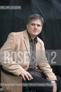 Writer Dan Rhodes at the Edinburgh International Book Festival 2005..Copyright©Pascal Saez.Pascal Saez/Writer Pictures/Rosebud2