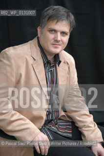 Writer Dan Rhodes at the Edinburgh International Book Festival 2005..Copyright©Pascal Saez.Pascal Saez/Writer Pictures/Rosebud2